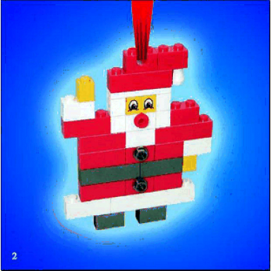 santa claus ornament