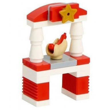 advent calendar 2022 friends day 7 - hot dog stall