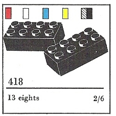 2 x 4 bricks the building toy