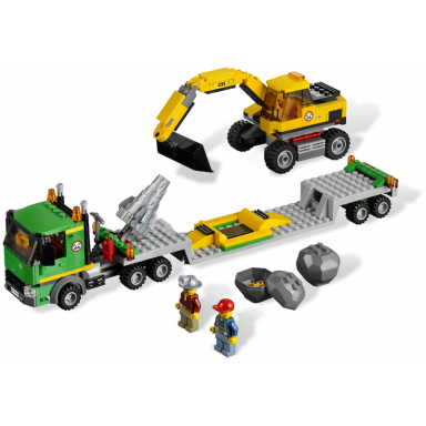 excavator transport