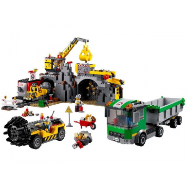 the mine