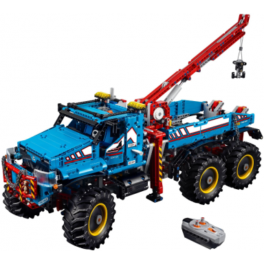 6x6 all terrain tow truck