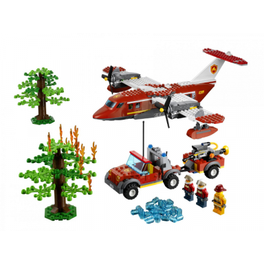 fire plane