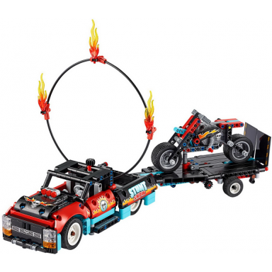 stunt show truck bike