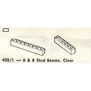 6 8 stud beams clear