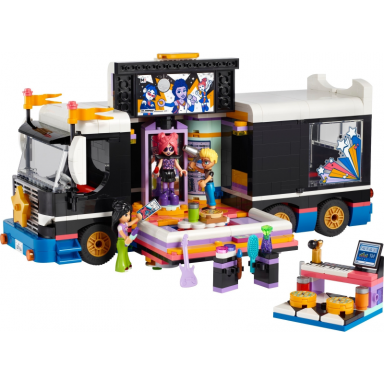pop star music tour bus