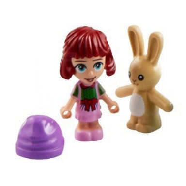 advent calendar 2024 friends day 1 - paisley bunny and hat