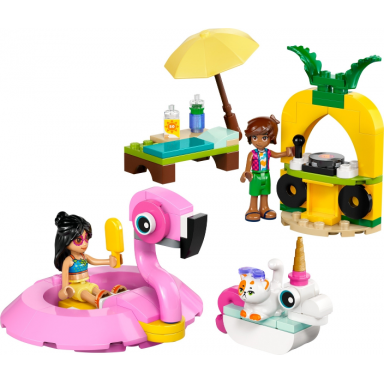 unicorn flamingo pool party
