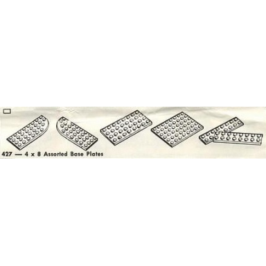 4 x 8 assorted base plates