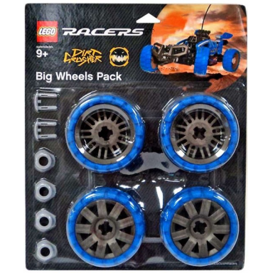 big wheels pack dirt crusher blue