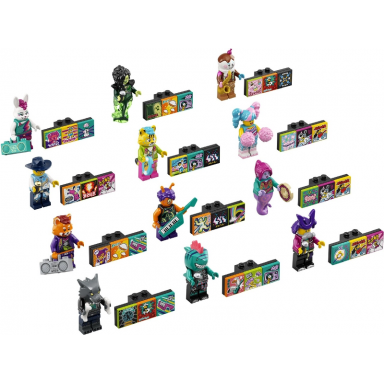 minifigure vidiyo bandmates series 1 complete series of 12 complete minifigure sets