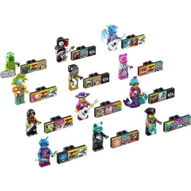minifigure vidiyo bandmates series 2 complete series of 12 complete minifigure sets
