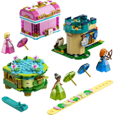aurora merida and tiana’s enchanted creations