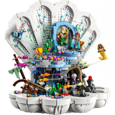 the little mermaid royal clamshell