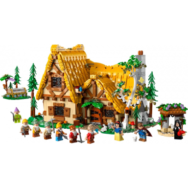 snow white and the seven dwarfs cottage
