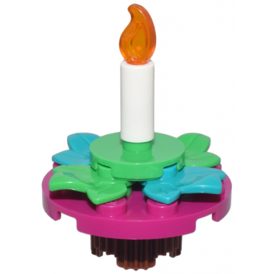 advent calendar 2024 disney day 19 - table with candle