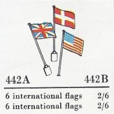 6 international flags the building toy