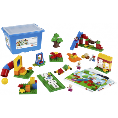 duplo playground set with storage