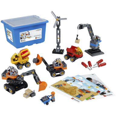 tech machines set with storage