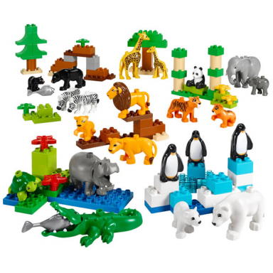 wild animals set