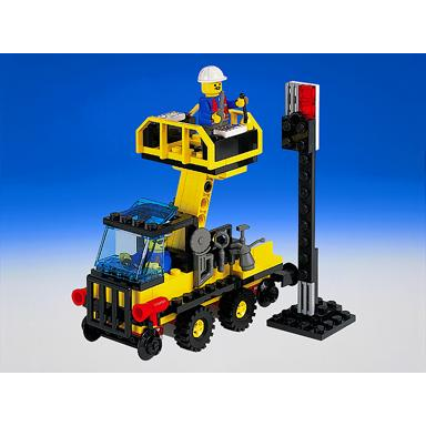 rail and road service truck