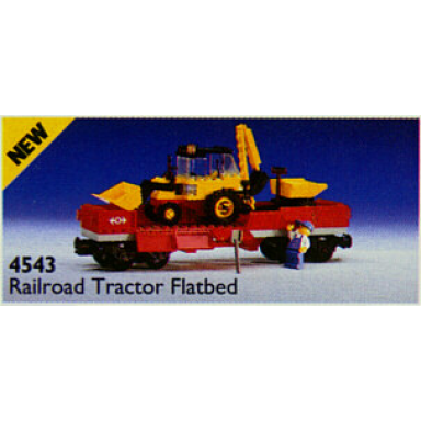 railroad tractor flatbed