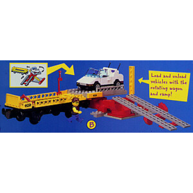 car transport wagon with car