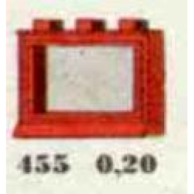 1 x 3 x 2 window red or white