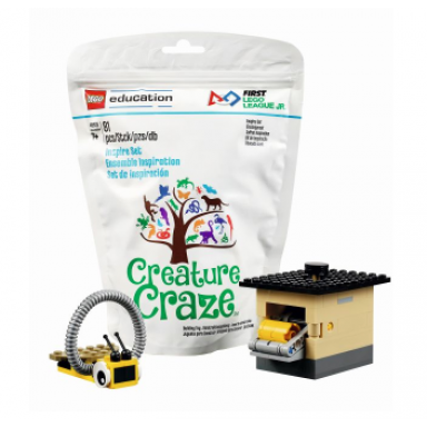 first lego league fll jr - creature craze inspire set