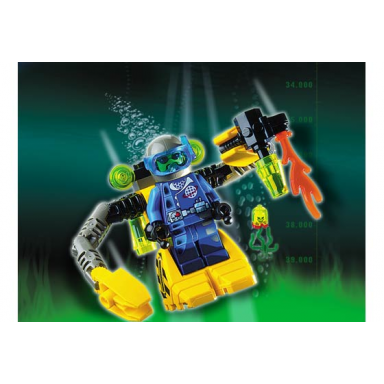 alpha team deep sea robot diver