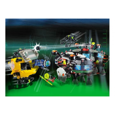 ogel underwater base and at sub