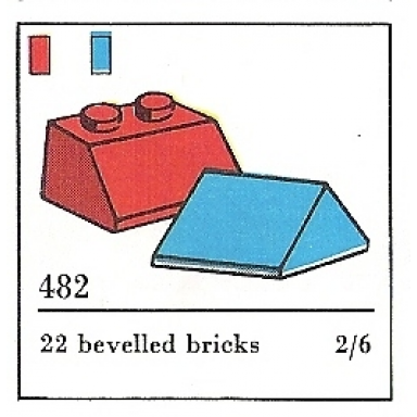 slopes and slopes double 2 x 2 red the building toy