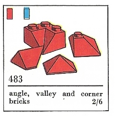 angle valley and corner slopes blue the building toy