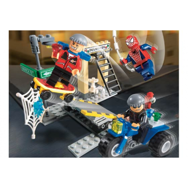 spider-mans street chase