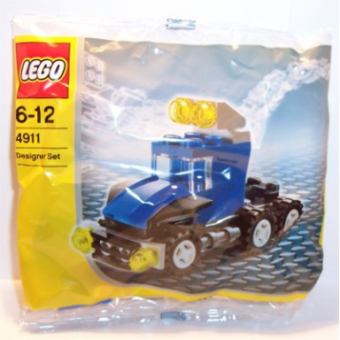 blue truck polybag