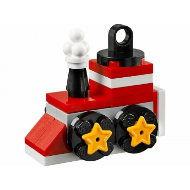 christmas train ornament polybag