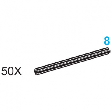 8m cross axles
