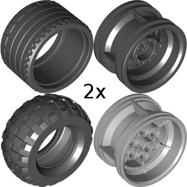 assorted tire pack