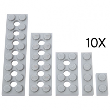 gray plates