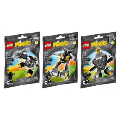 mixels gray collection