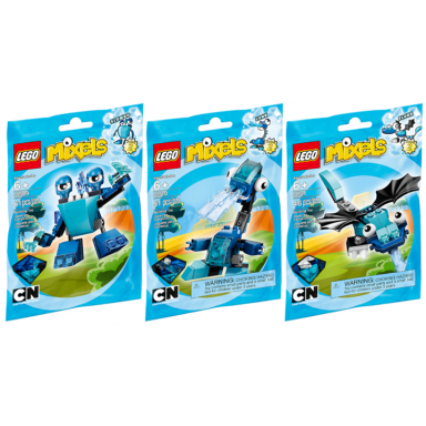 mixels blue collection