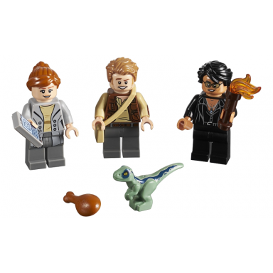 bricktober minifigure collection 2 4 - jurassic world 2018 toys r us exclusive