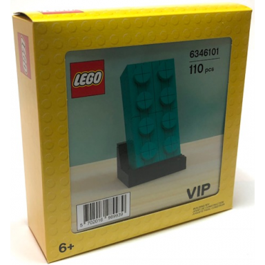 buildable 2 x 4 dark turquoise brick