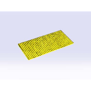 building plate 16 x 32 yellow