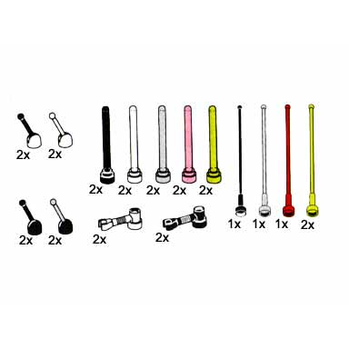 mini antennas control sticks and antennas