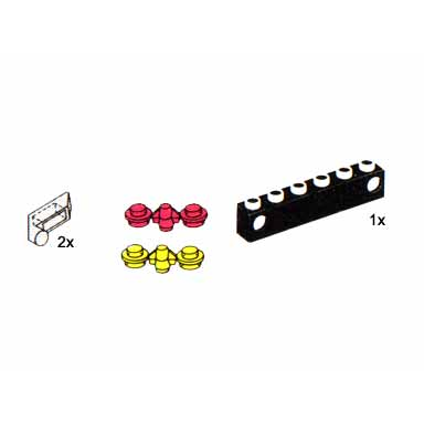 light transmitting elements for train sets