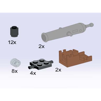 cannons and wheels