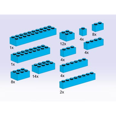 bricks blue
