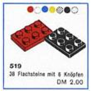 2 x 3 plates cardboard box version