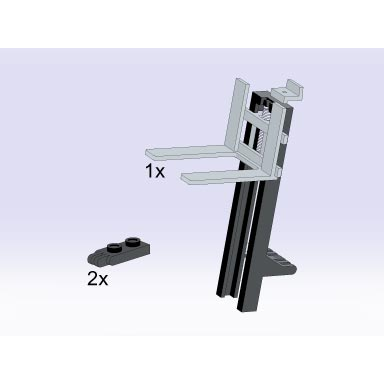 hinge plate fork-lift
